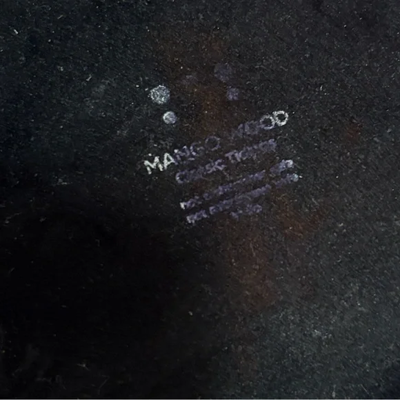 Mango Wood 2 Tier Cupcake Server Tray Mid Century - Picture 12 of 16